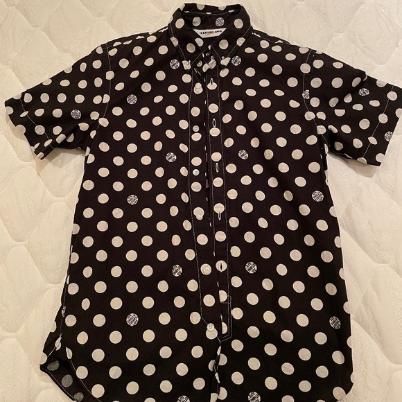 BAPE polka dot SHIRT - Picture 1 of 6